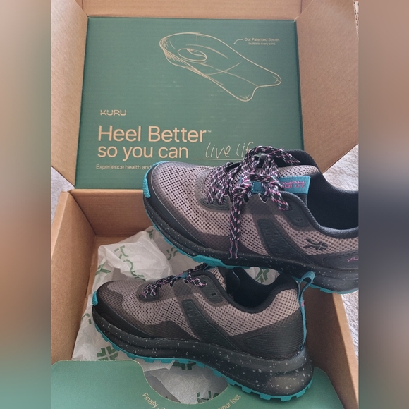 KURU Women's Atom Trail Lightweight Hiking Shoe - 6 - Picture 2 of 10